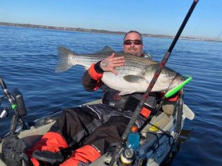 Raritan Bay 58 Pound Striper