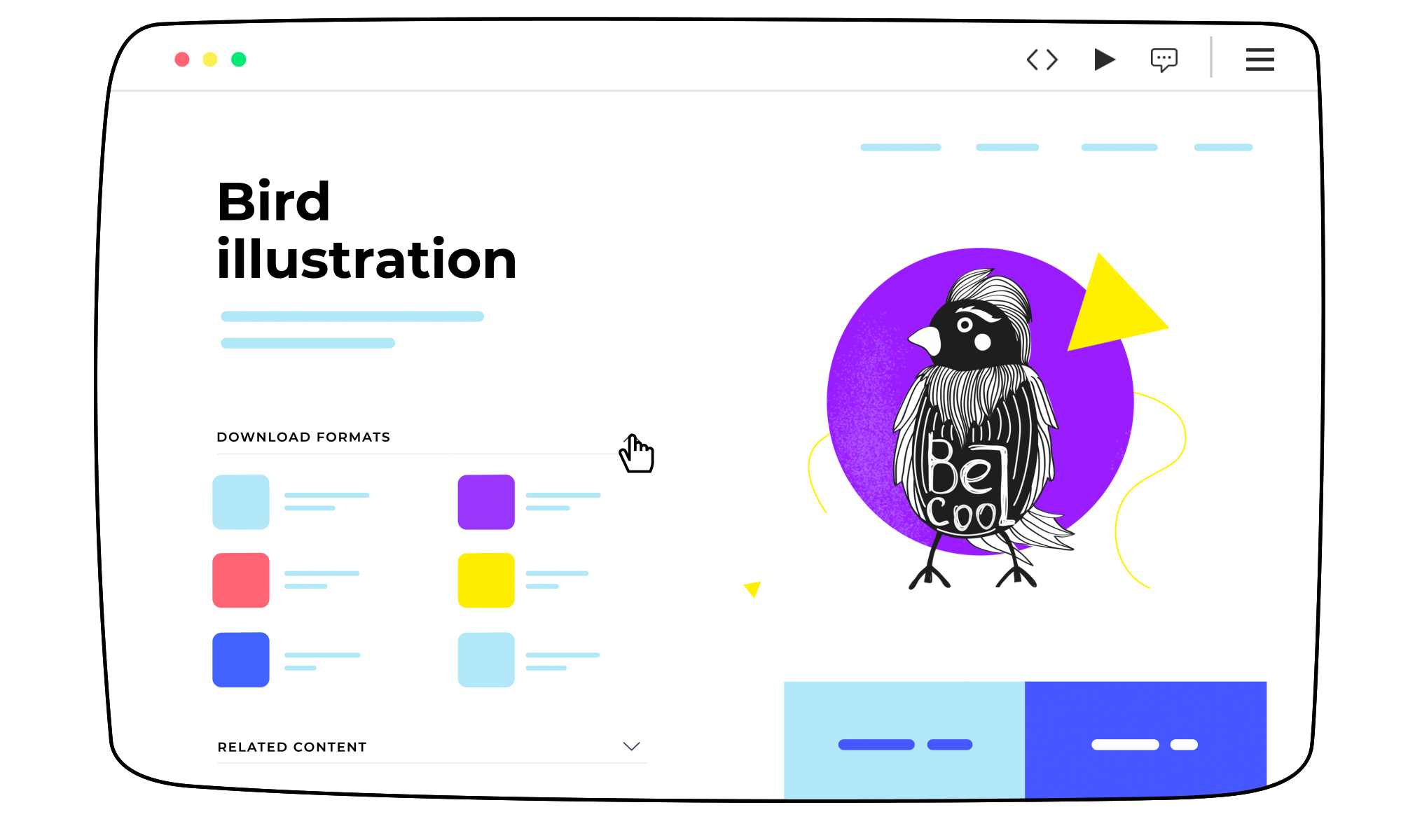 Create advanced web interactions with various triggers in Justinmind