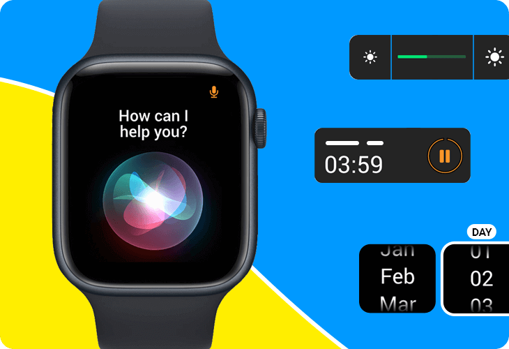 Justinmind Apple Watch UI kit