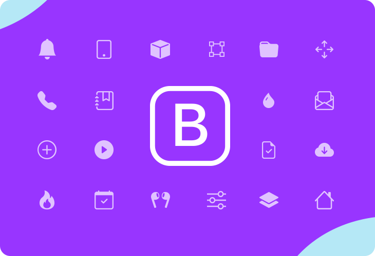 Bootstrap Icons UI kit