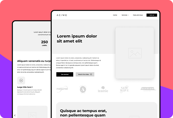 landing-page-wireframe