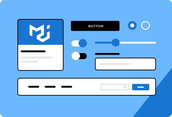 Justinmind MUI UI Components