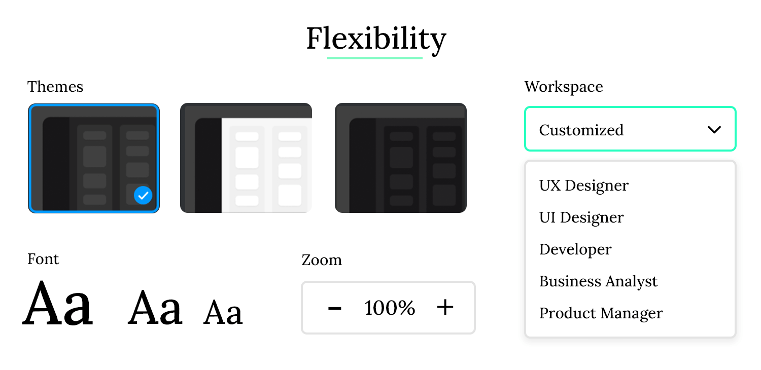 ui design principles flexibility