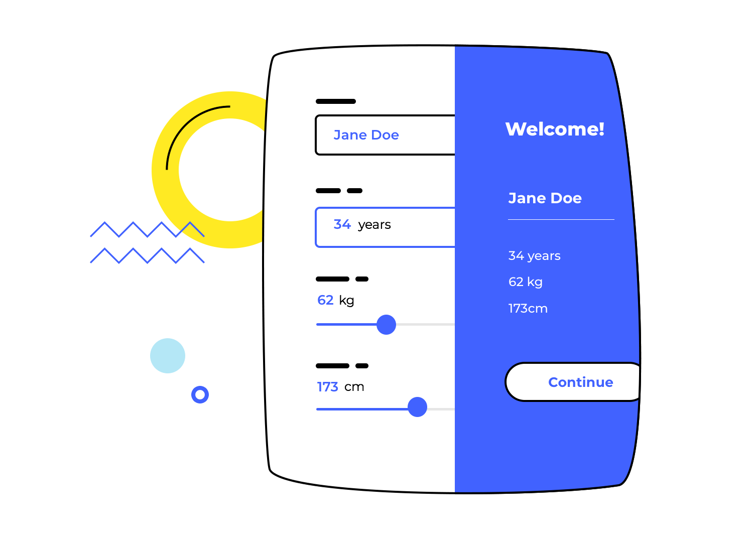 UX design tool for designing data-driven products