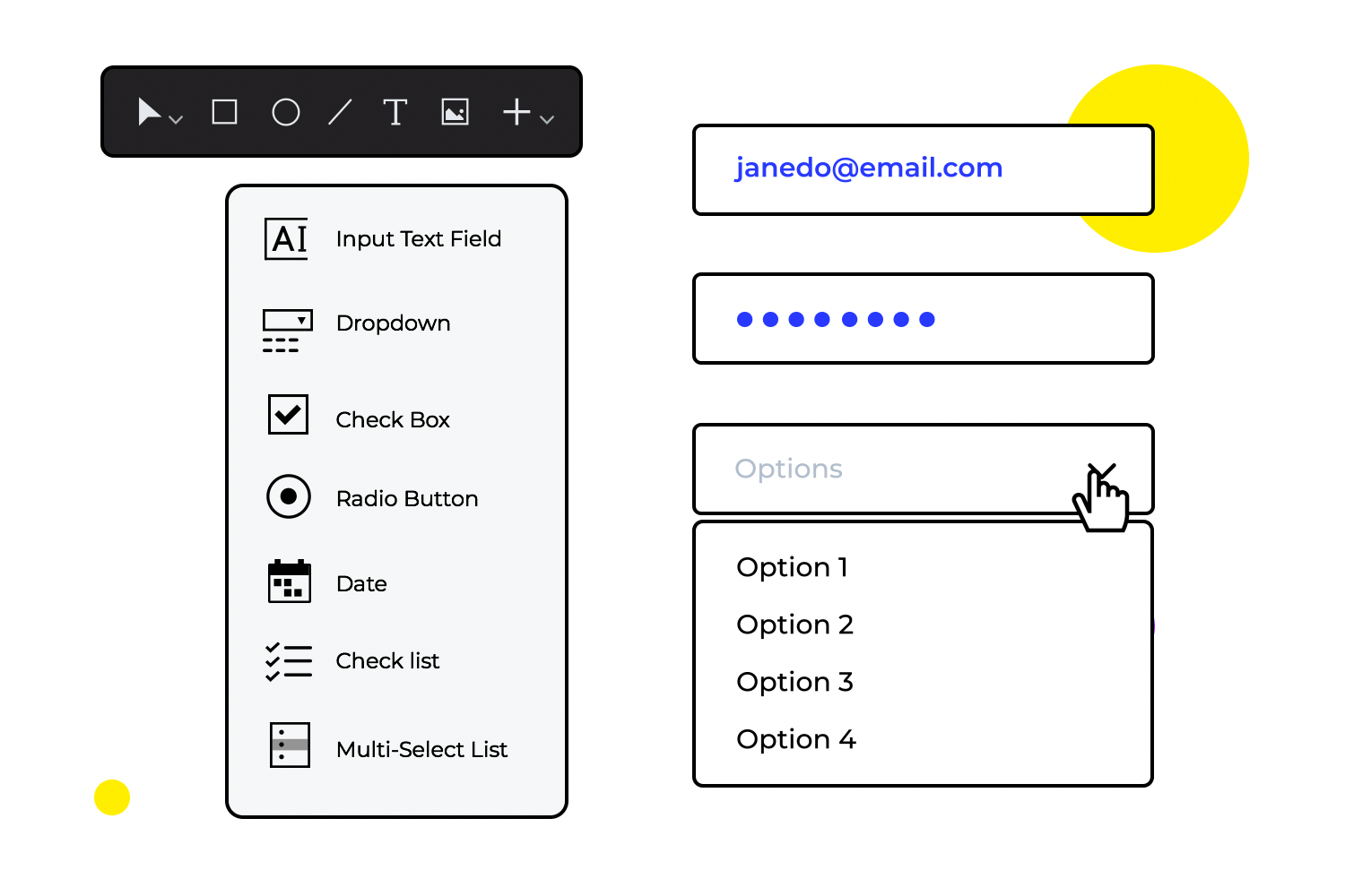 wireframe tool to design website apps